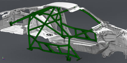 CAGEKITS - NISSAN 370Z FD Spec Roll Cage - Gutted Doors