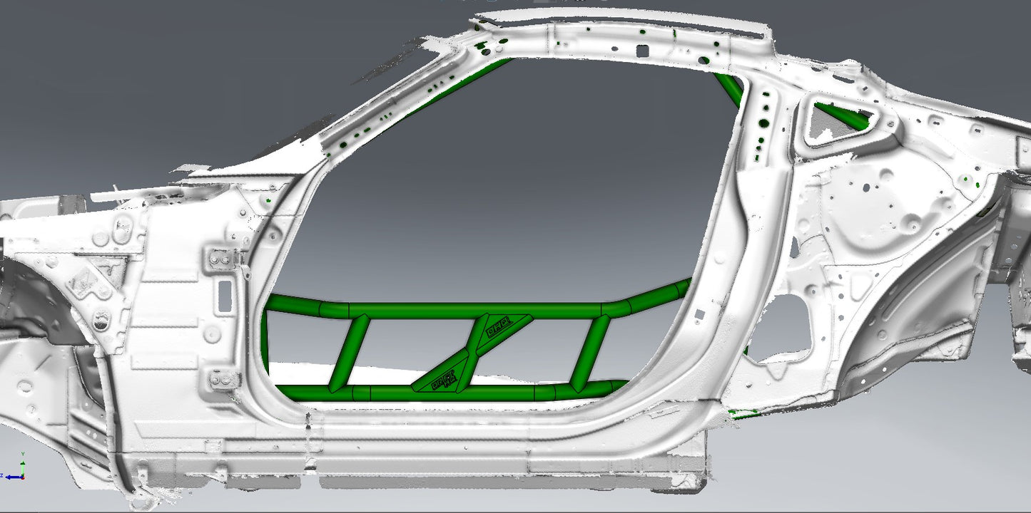 CAGEKITS - NISSAN 370Z FD Spec Roll Cage - Gutted Doors