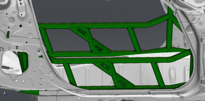 CAGEKITS - NISSAN 370Z FD Spec Roll Cage - Non-Gutted Doors