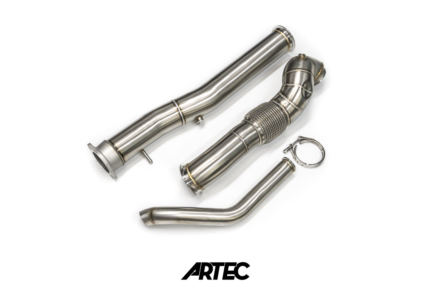 ARTEC - Mitsubishi Evo X 4B11T 3.5" V-Band Downpipe