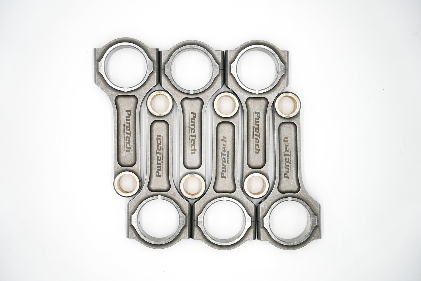 PureTechsweden I-beam 135mm connecting rods for bmw engine M20,M50,M52,M54