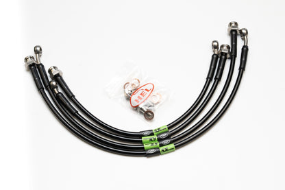 FDF Raceshop - MAZDA RX7 EXTENDED FRONT + REAR BRAKE LINE KIT