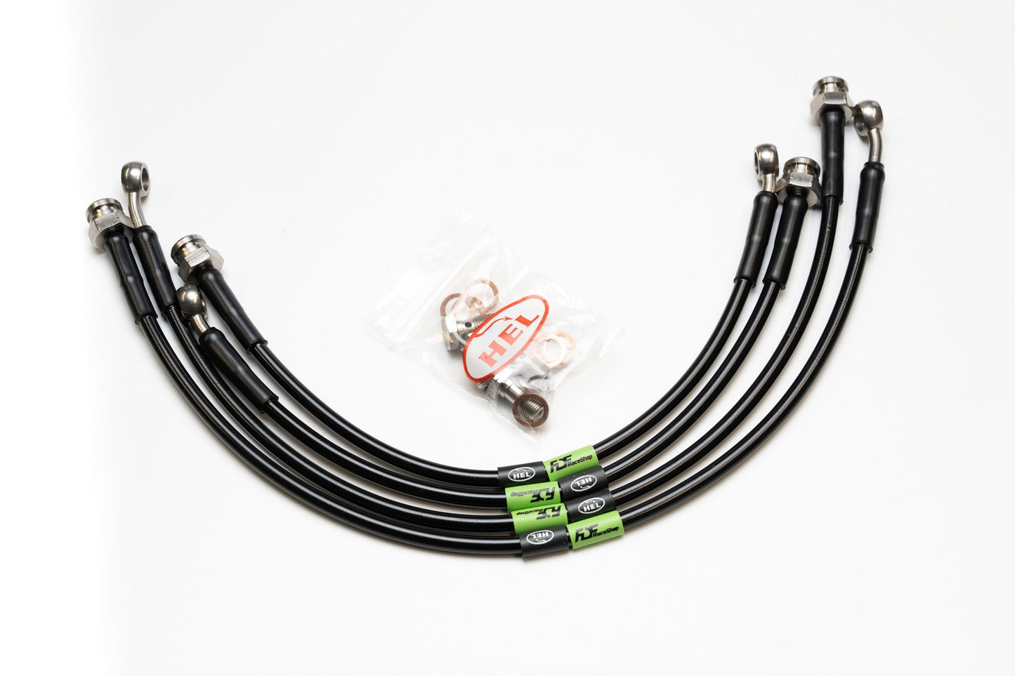 FDF Raceshop - BMW E36 FDF EXTENDED FRONT + REAR BRAKE LINES