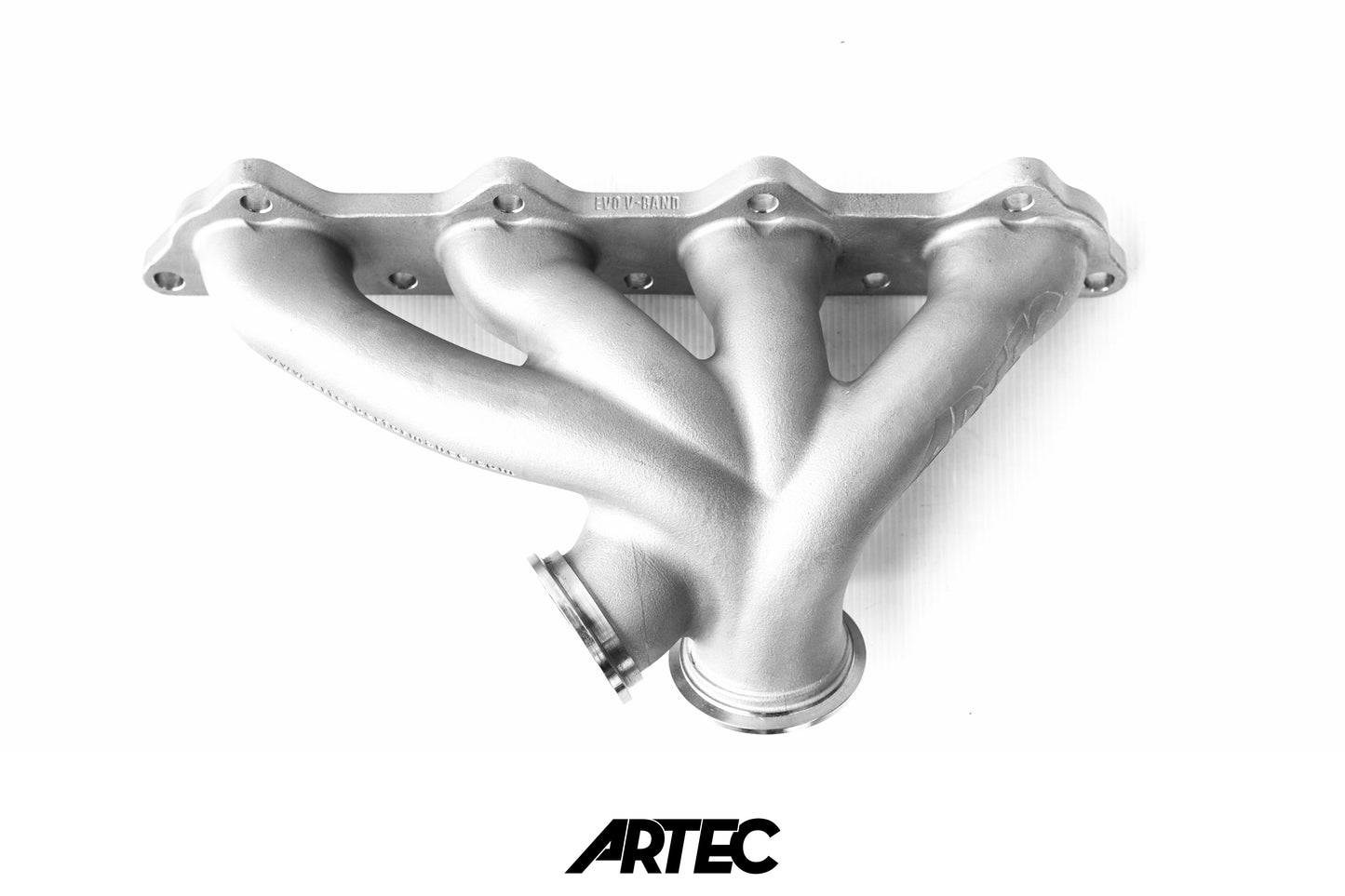 ARTEC - Evo 4-9 4G63 Exhaust Manifold Low Mount V-Band (Reverse Rotation)