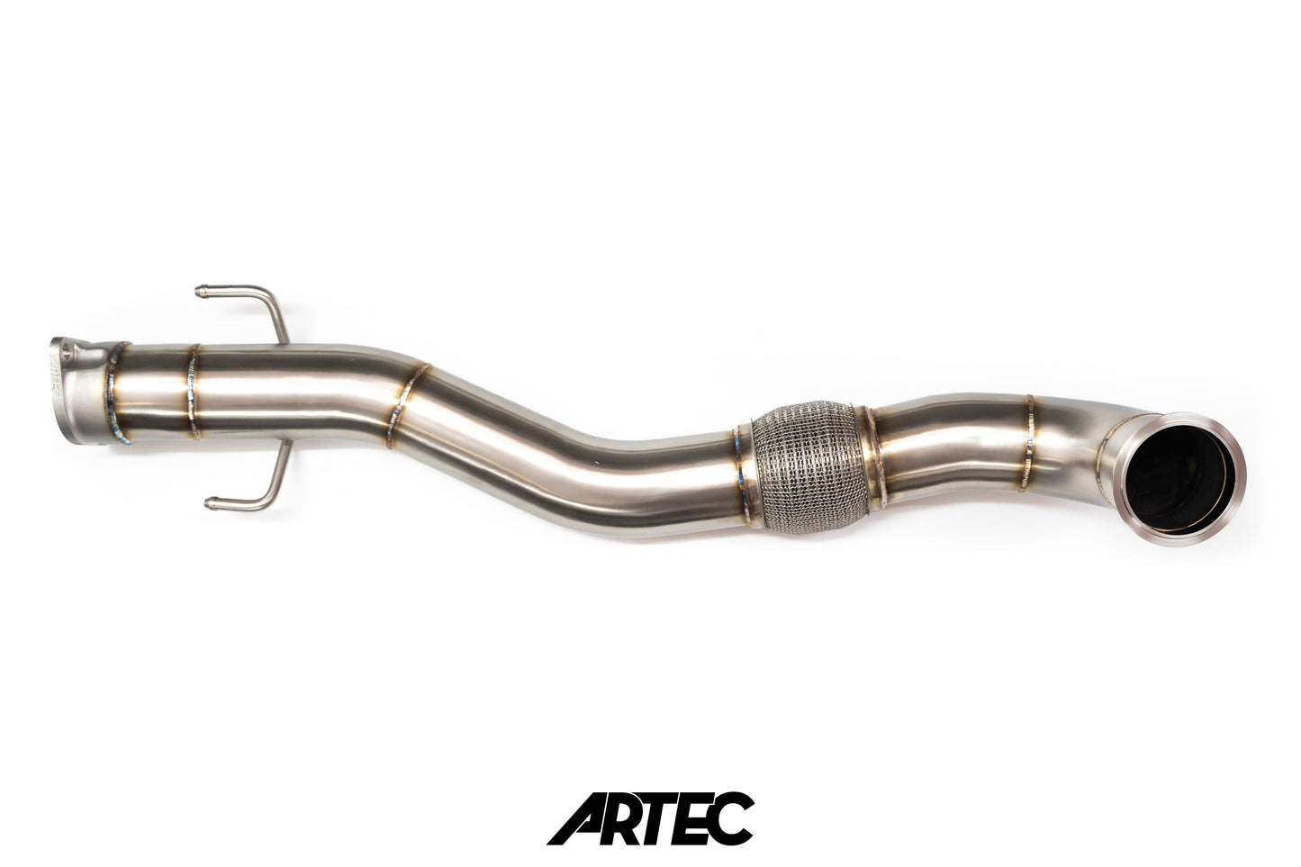 ARTEC - Evo 4-9 4G63 Tubo de descarga de carcasa de O2 de salida fundida de 3,5”