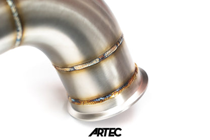 ARTEC - Evo 4-9 4G63 Tubo de descarga de carcasa de O2 de salida fundida de 3,5”