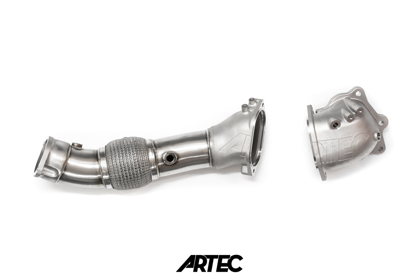 ARTEC - Mitsubishi Evo 10 4B11T 3.5" Cast Dump / Front Pipe - Version 1