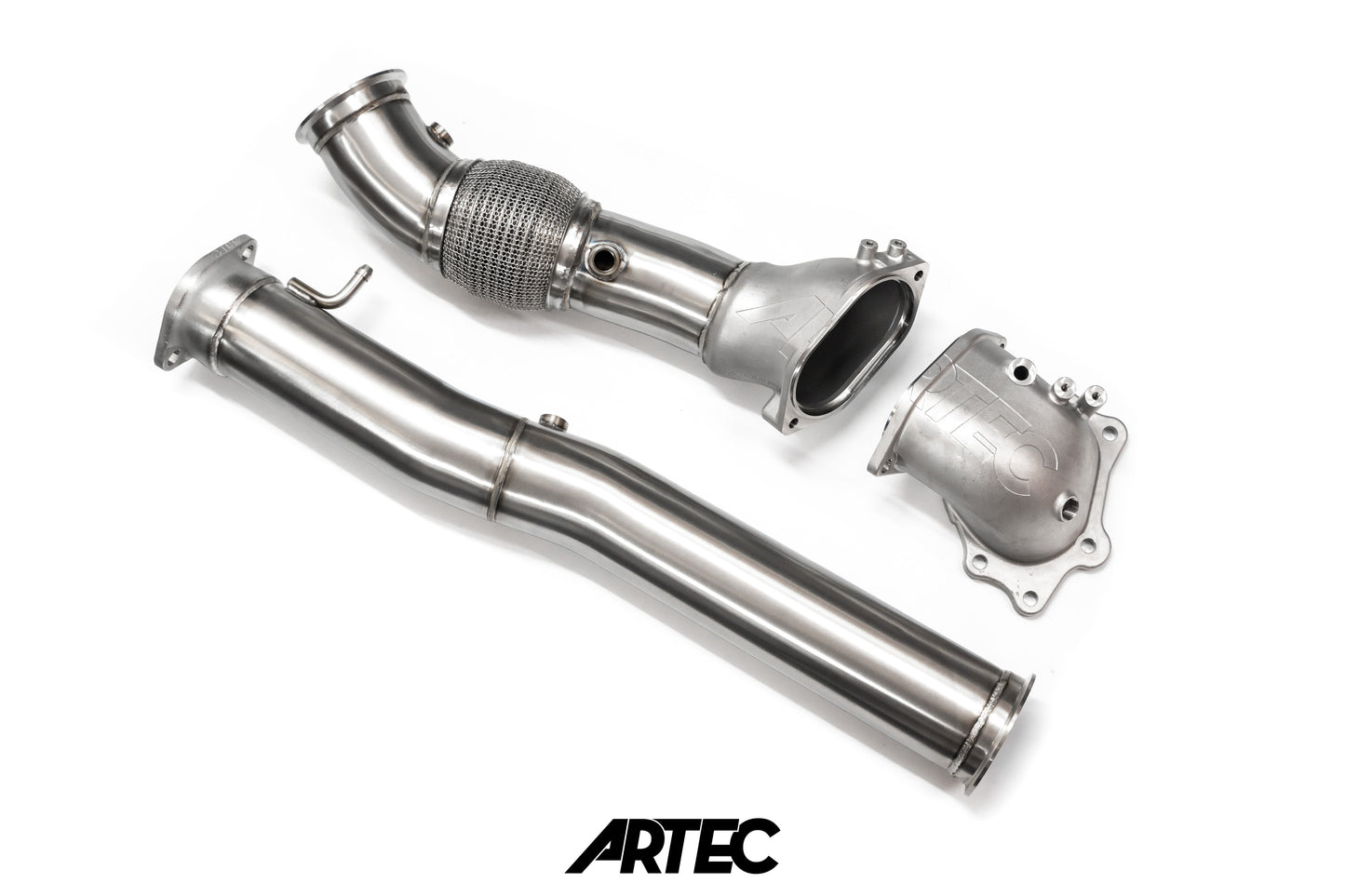 ARTEC - Mitsubishi Evo 10 4B11T 3.5" Cast Dump / Front Pipe - Version 2