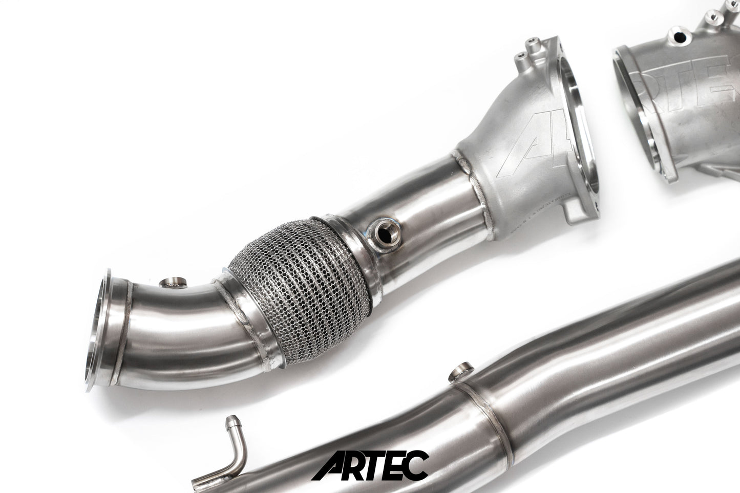 ARTEC - Mitsubishi Evo 10 4B11T 3.5" Cast Dump / Front Pipe - Version 2
