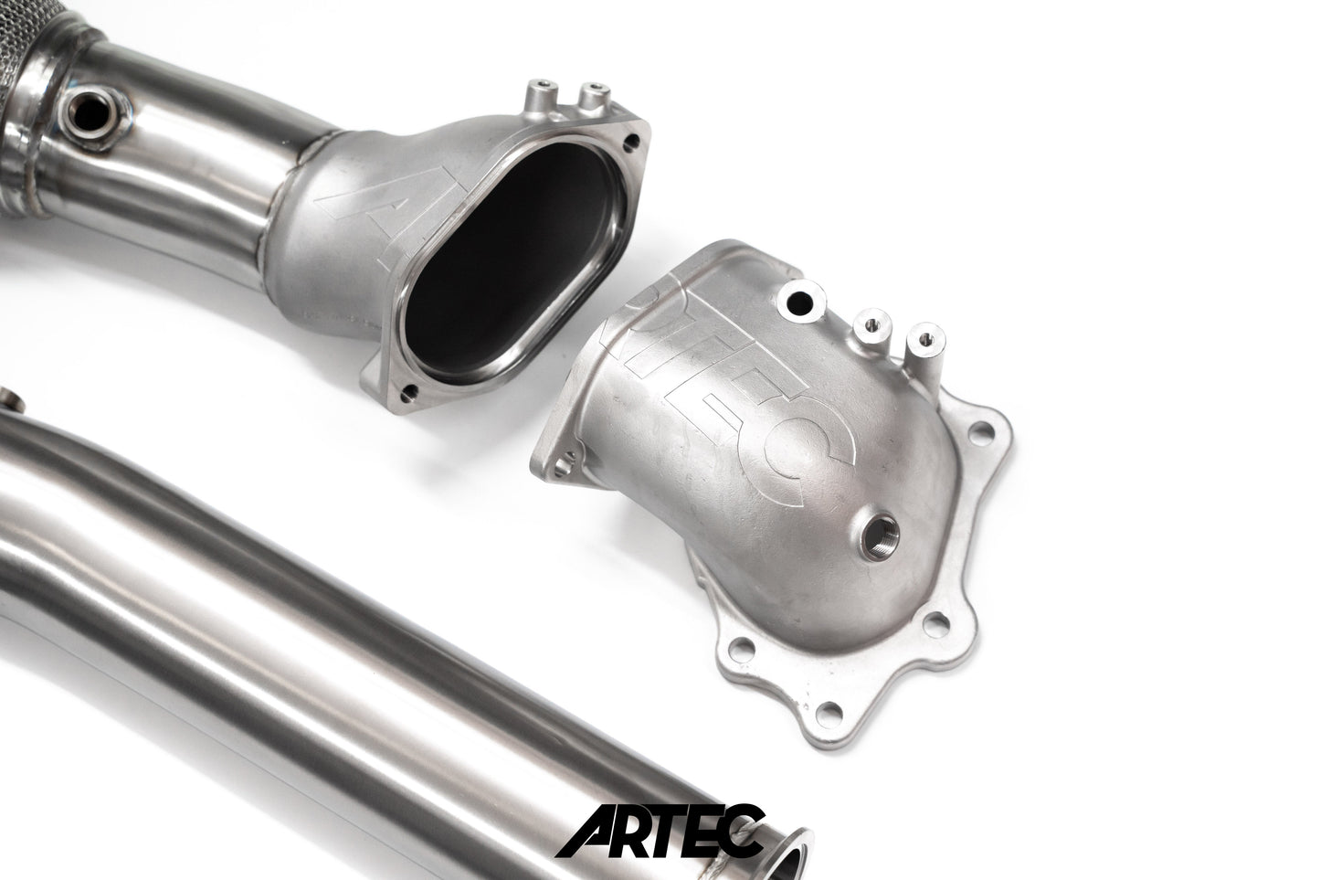 ARTEC - Mitsubishi Evo 10 4B11T 3.5" Cast Dump / Front Pipe - Version 2