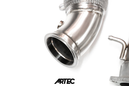 ARTEC - Mitsubishi Evo 10 4B11T 3.5" Cast Dump / Front Pipe - Version 2