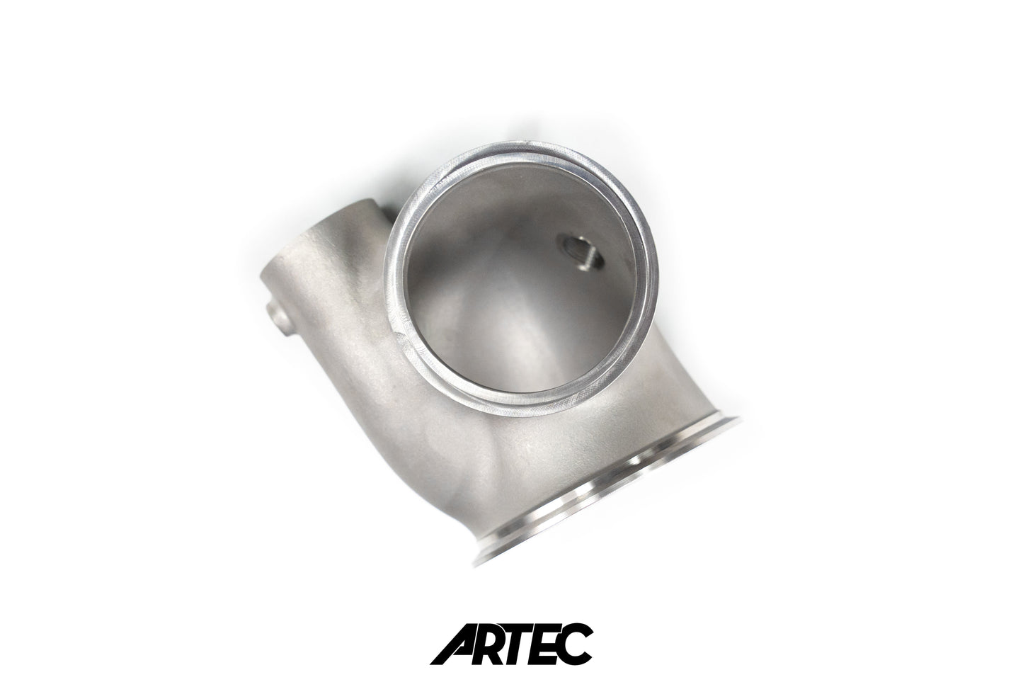 ARTEC - Mitsubishi Evo 4-9 Dump Pipe Adapter for Low Mount V-Band Exhaust Manifold