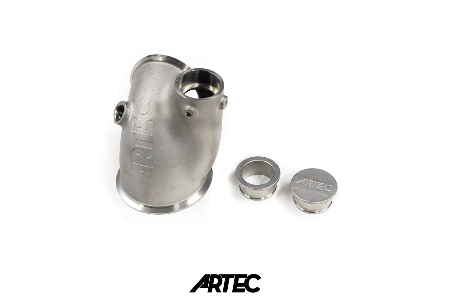 ARTEC - Mitsubishi Evo 4-9 Dump Pipe Adapter for Low Mount V-Band Exhaust Manifold