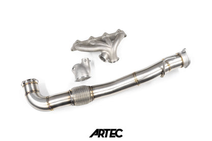 ARTEC - Mitsubishi Evo 4-9 Dump Pipe Adapter for Low Mount V-Band Exhaust Manifold
