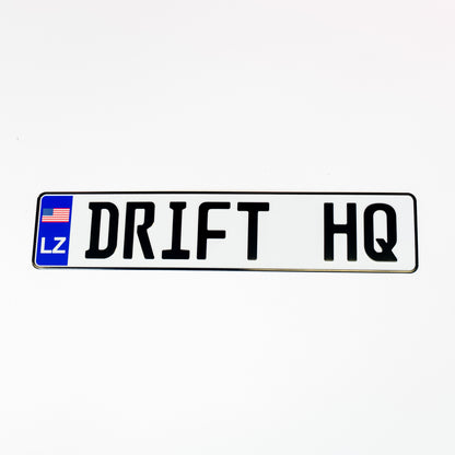 Drift HQ - License Plate