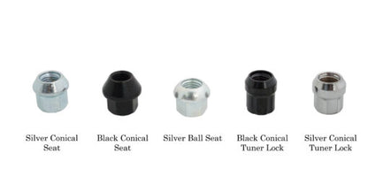 Motorsport Hardware - 78mm Black Race Stud Kit 12×1.5
