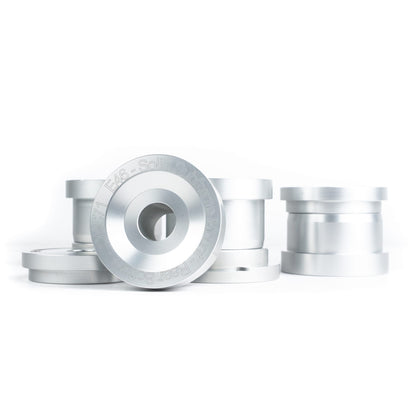 CNC71 - REAR SUBFRAME SOLID ALUMINUM BUSHINGS SET BMW E46