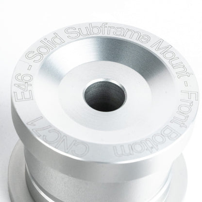 CNC71 - REAR SOLID ALUMINUM BUSHINGS UPGRADE KIT BMW E46