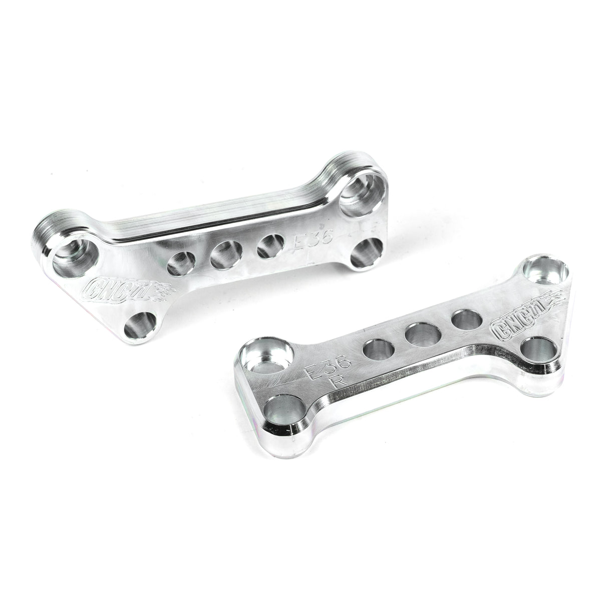 CNC71 - LOCK ADAPTERS BMW E36 - STOCK ARMS - STEEL