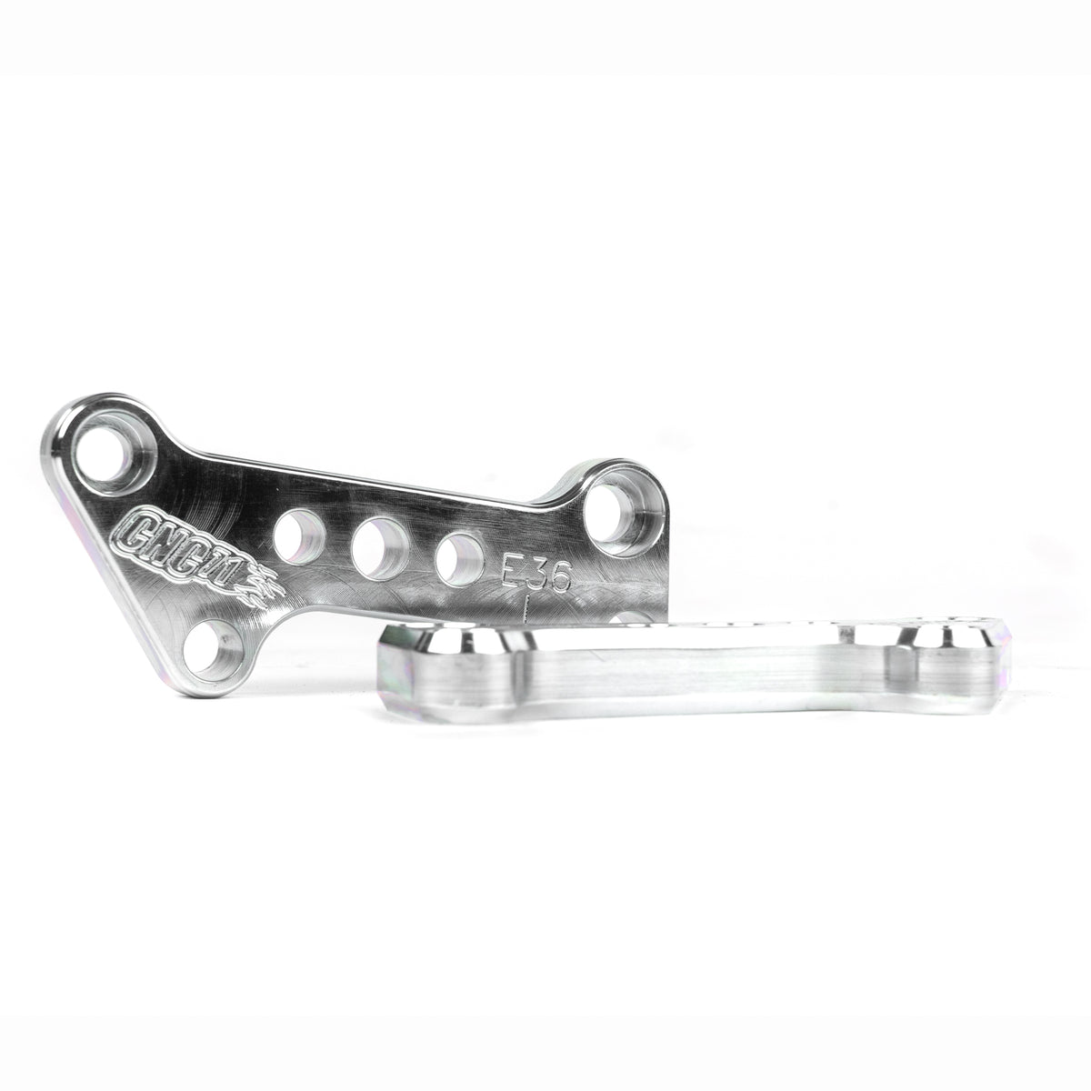 CNC71 - LOCK ADAPTERS BMW E36 - STOCK ARMS - STEEL