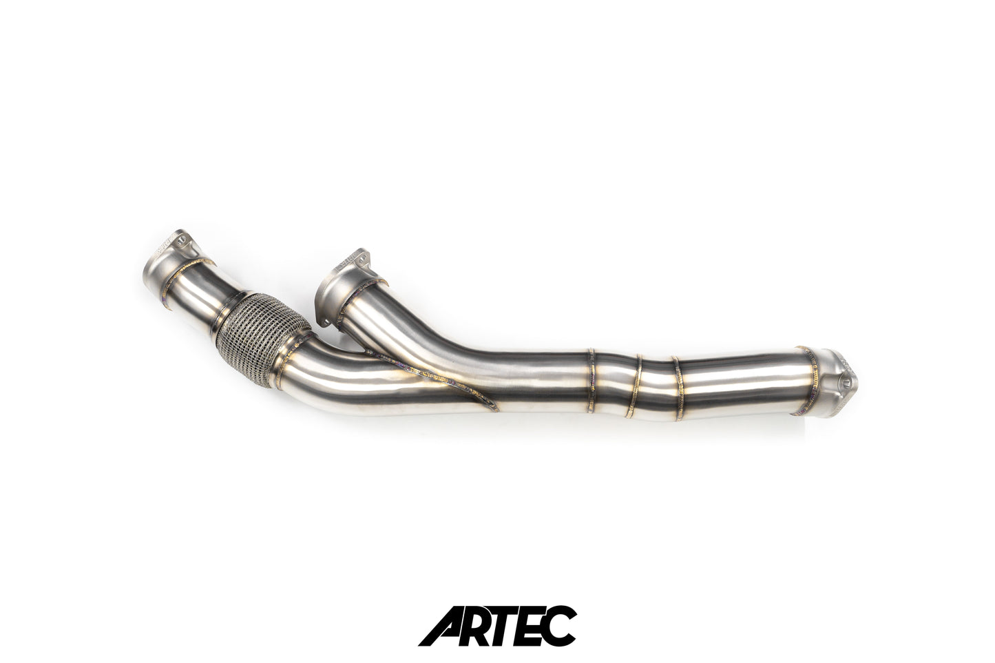 ARTEC - Nissan RB26 Twin 3.5" Stock Frame Front Pipe