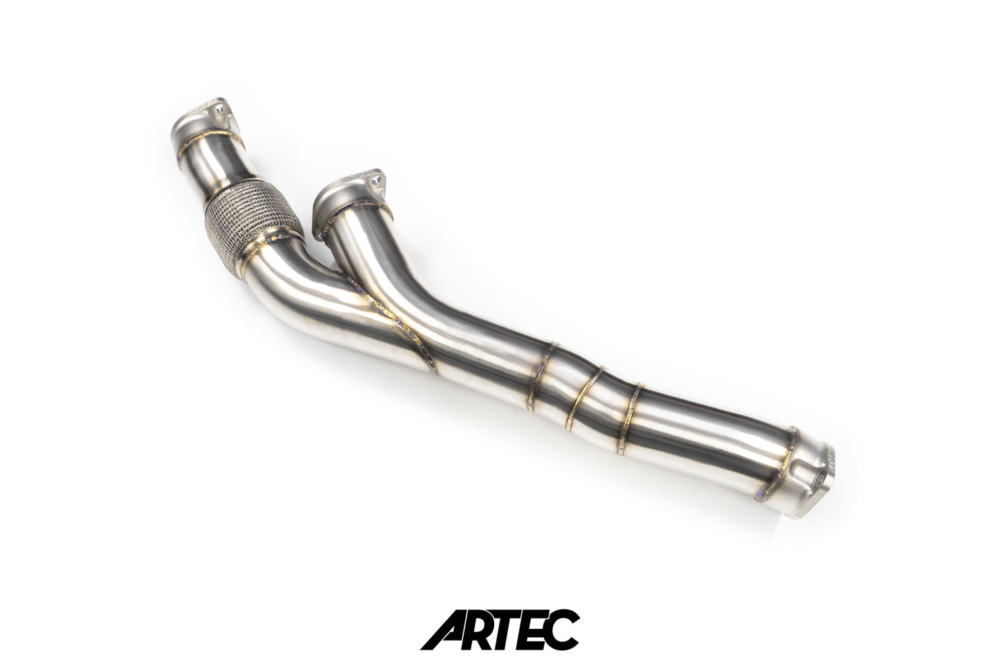 ARTEC - Nissan RB26 Twin 3.5" Stock Frame Front Pipe