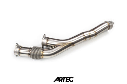 ARTEC - Nissan RB26 Twin 3.5" Stock Frame Front Pipe