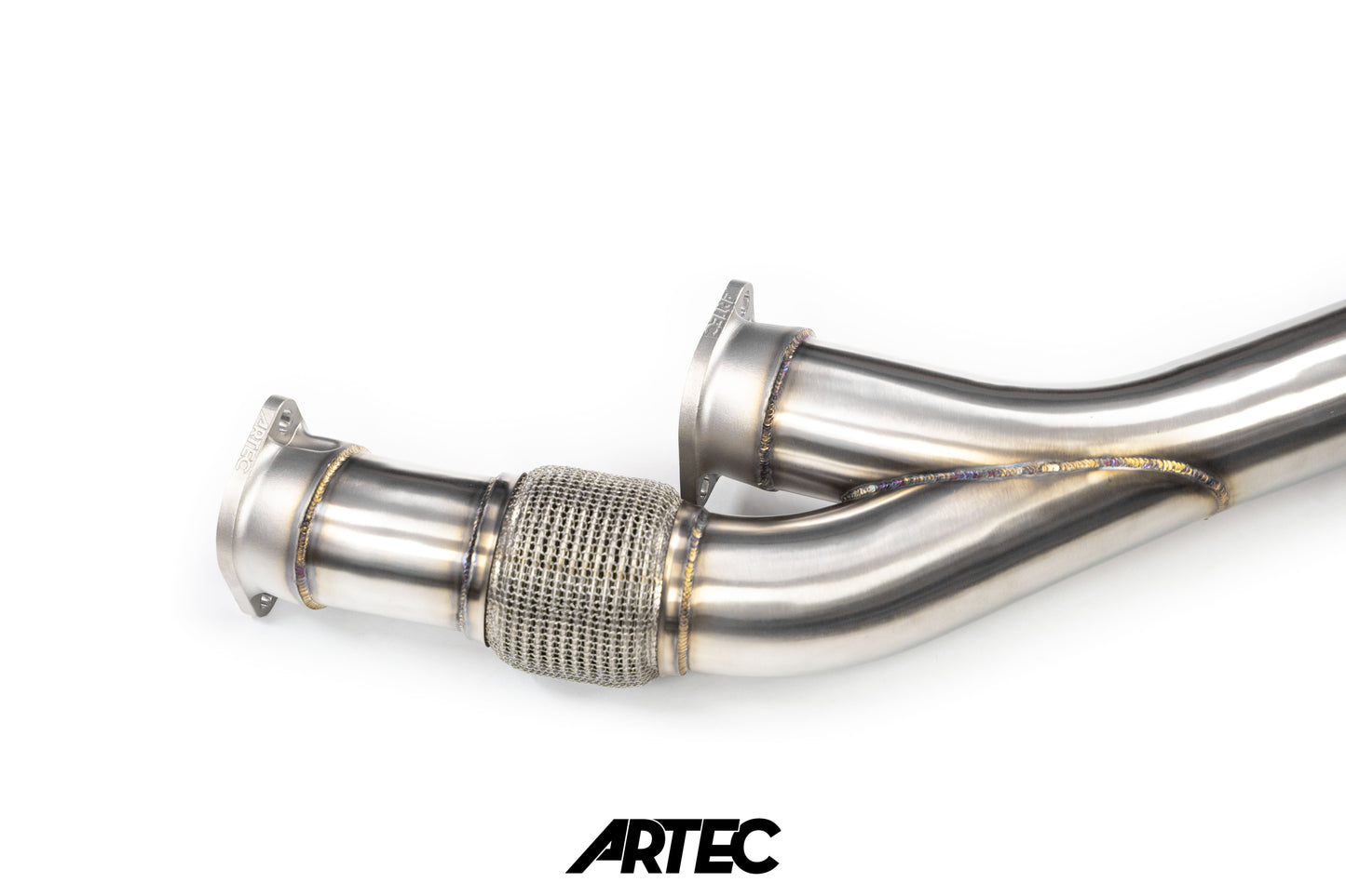 ARTEC - Nissan RB26 Twin 3.5" Stock Frame Front Pipe