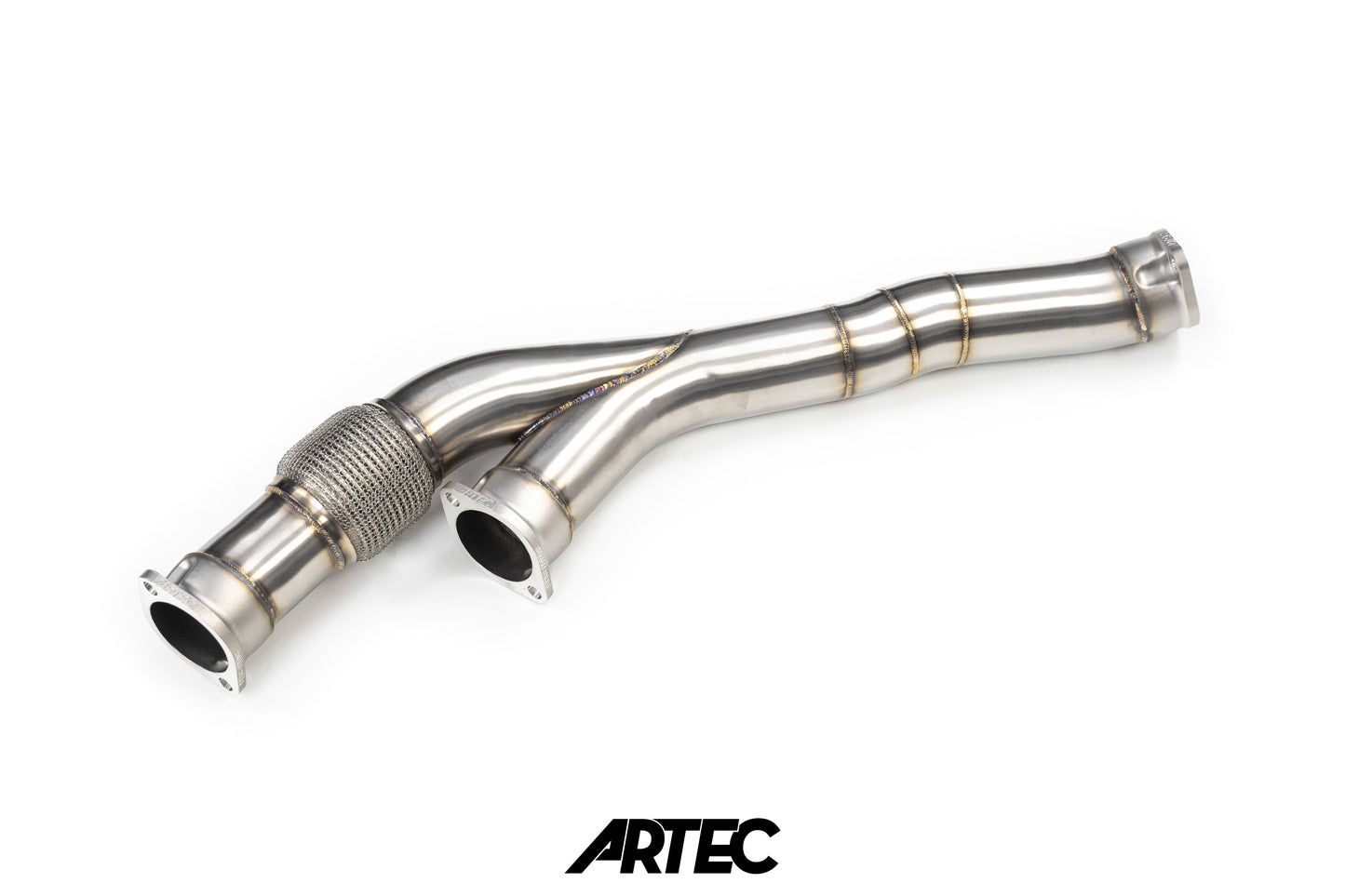 ARTEC - Nissan RB26 Twin 3.5" Stock Frame Front Pipe