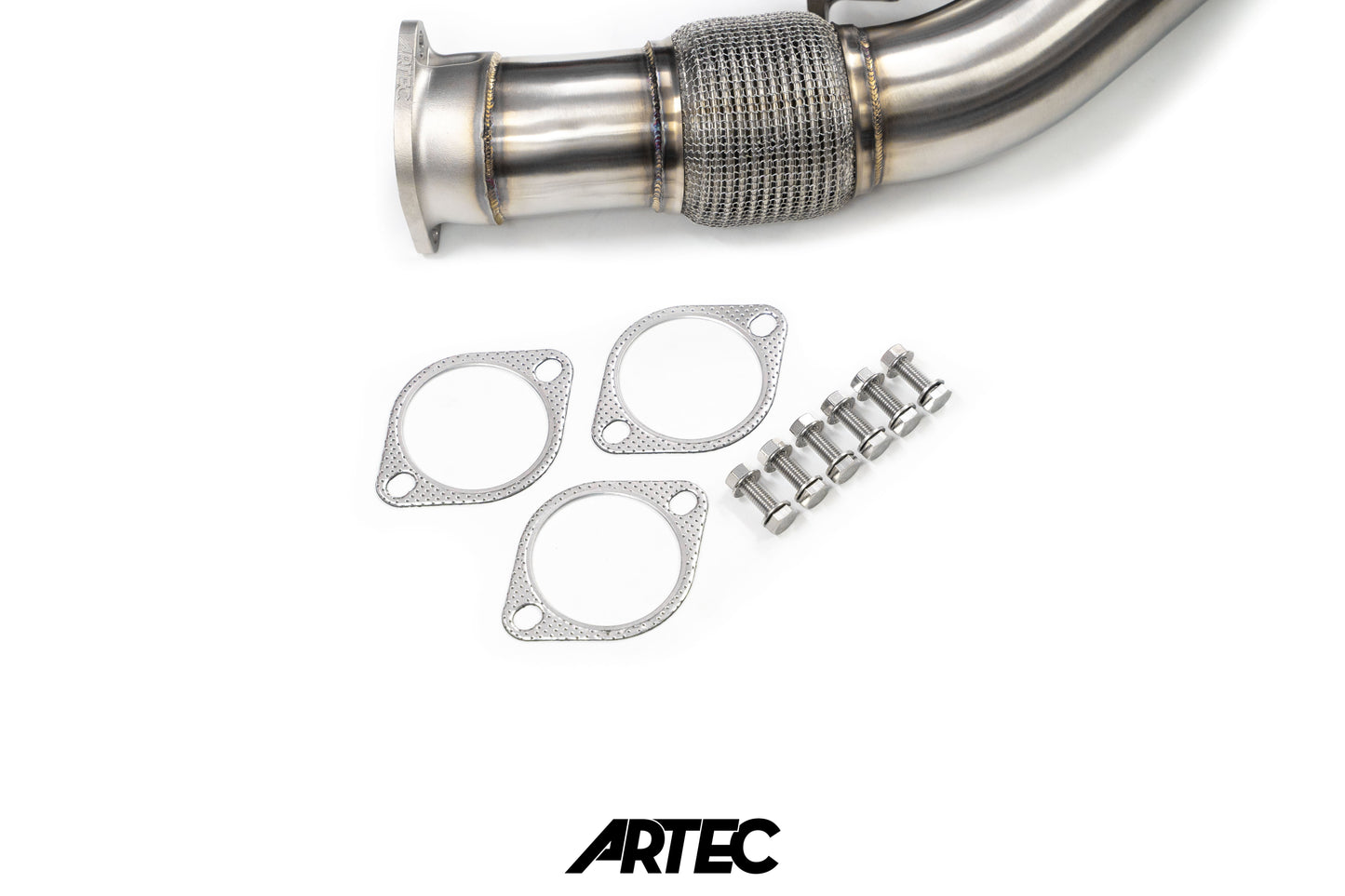 ARTEC - Nissan RB26 Twin 3.5" Stock Frame Front Pipe