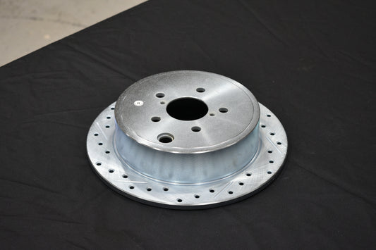 [GARAGE SALE] - StopTech Select Sport 09-13 Subaru Forester Slotted and Drilled Left Rear Rotor