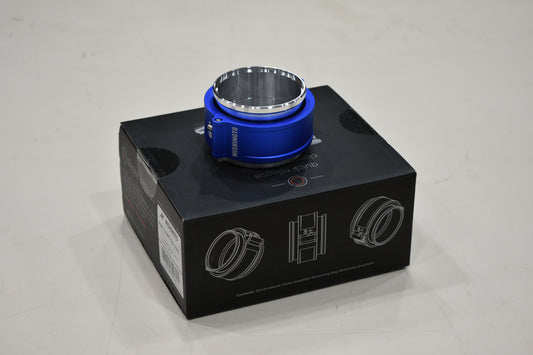[GARAGE SALE] - Mishimoto 2.5in Quick Release Clamp Assembly - Blue