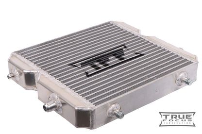 True Focus Fabrication - Universal Dual Cooler - Single Pass - Oil / Power Steering Cooler