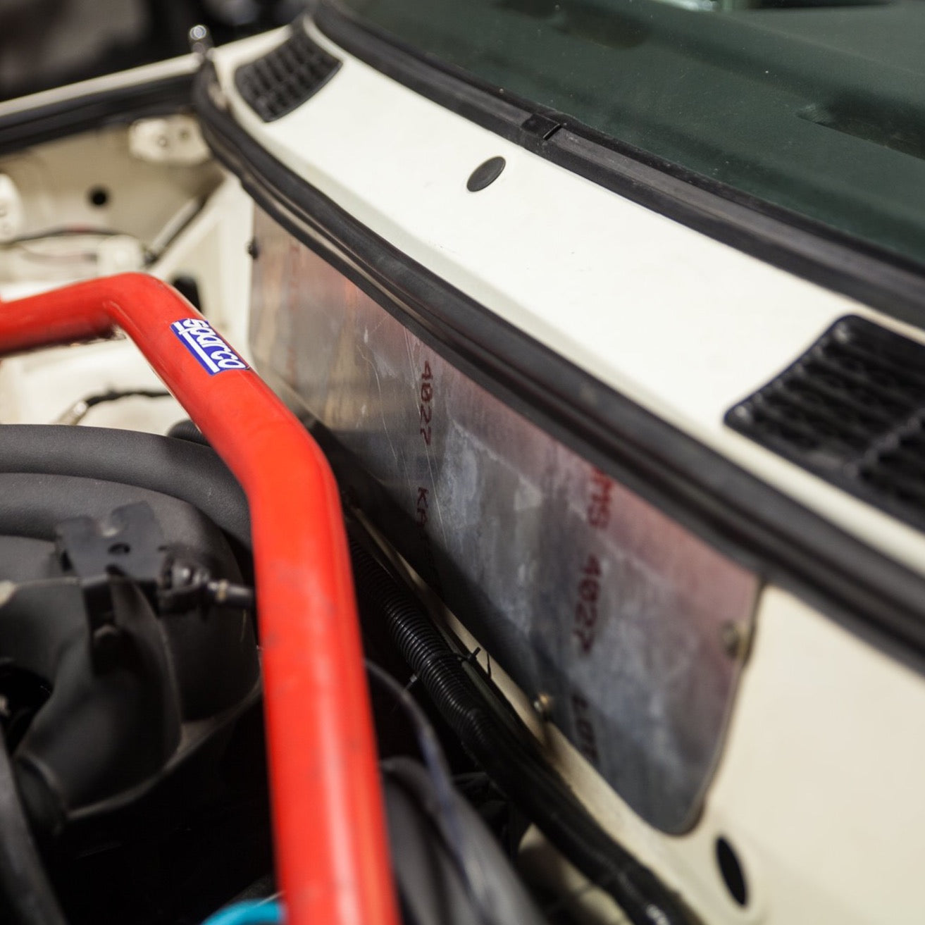 Condor Speed Shop - Aluminum Firewall Panel, Blower Delete - E30