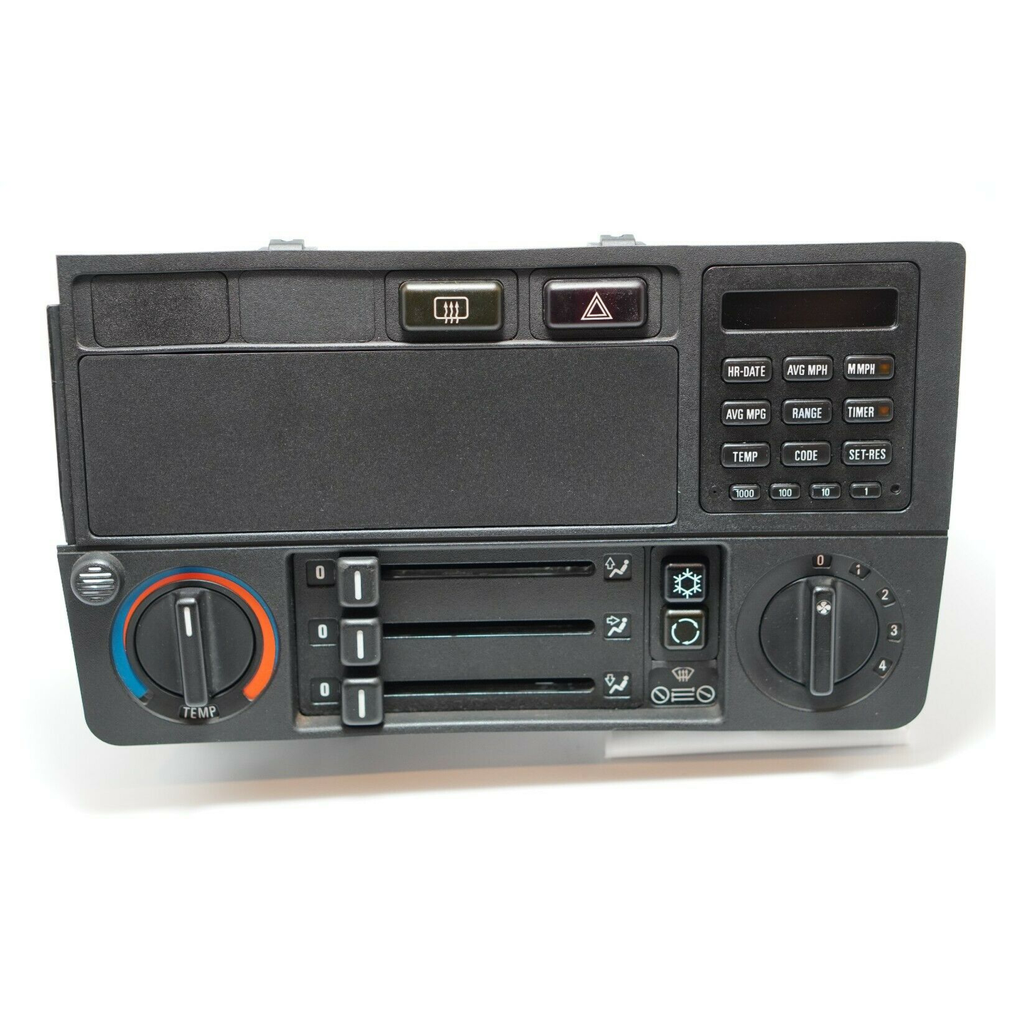E30 Radio Delete Panel