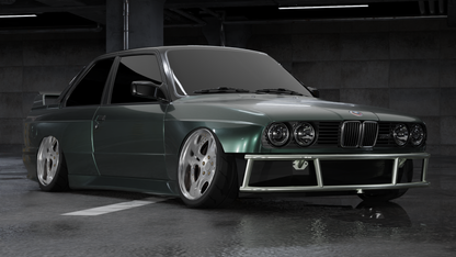 True Focus Fabrication - BMW E30 - Dual Row Front Bash Bar