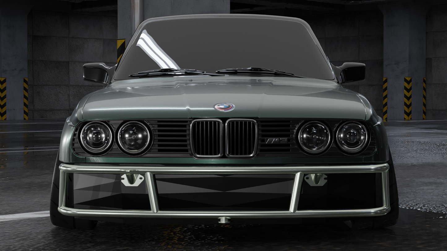 True Focus Fabrication - BMW E30 - Dual Row Front Bash Bar