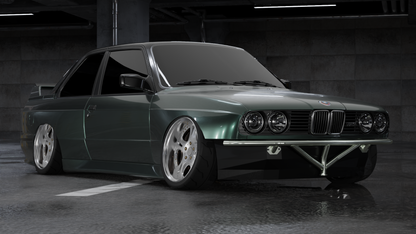 True Focus Fabrication - BMW E30 - Standard Front Bash Bar