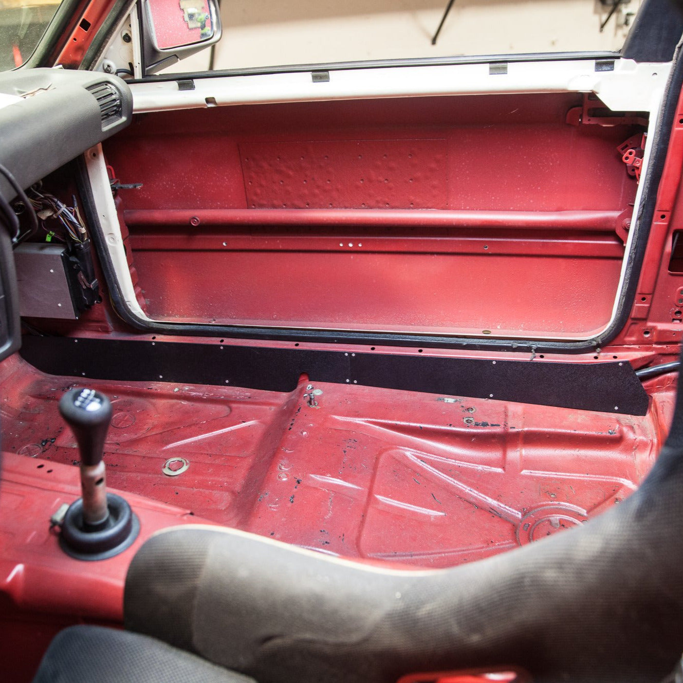 Condor Speed Shop - Black Rocker Panel Covers - E30 Coupe