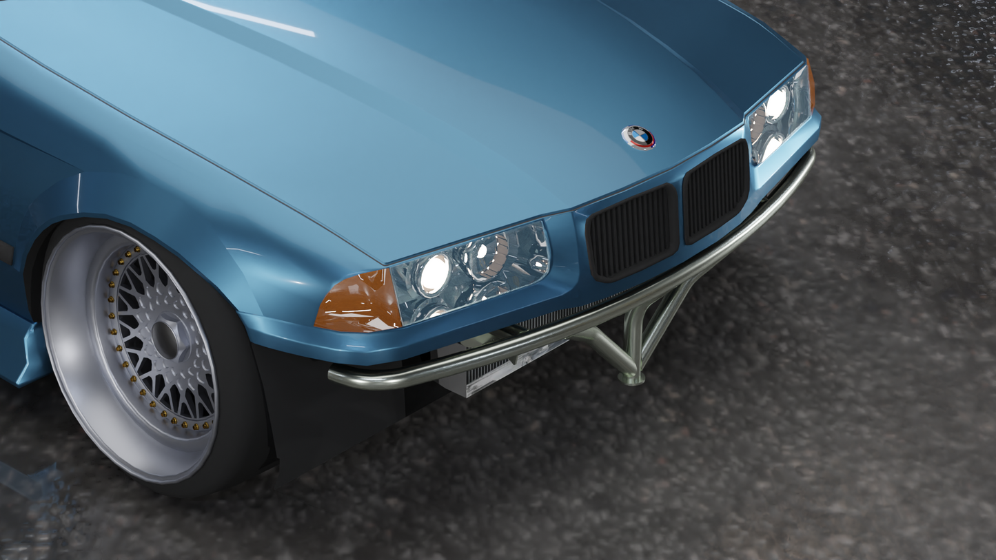 True Focus Fabrication - BMW E36 - Standard Front Bash Bar
