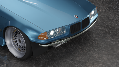 True Focus Fabrication - BMW E36 - Standard Front Bash Bar