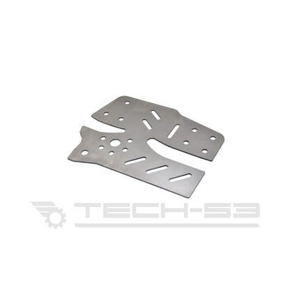 TECH 53 - BMW E46 Subframe Reinforcement Plates ( Wide Style )