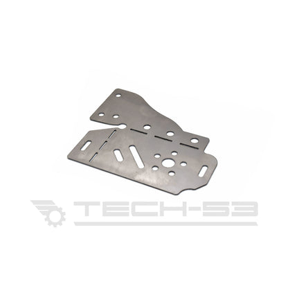 TECH 53 - BMW E46 Subframe Reinforcement Plates ( Wide Style )