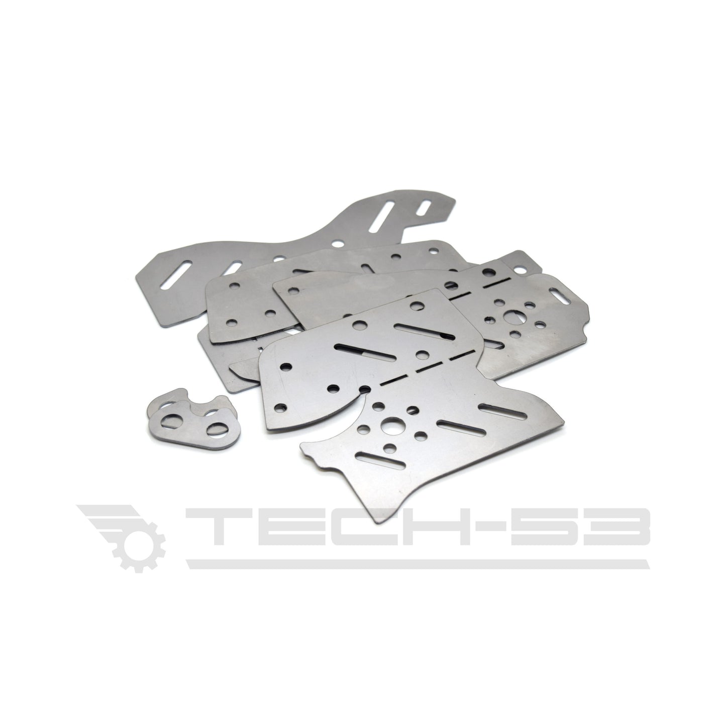 TECH 53 - BMW E46 Subframe Reinforcement Plates ( Wide Style )