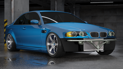 True Focus Fabrication - BMW E46 - Standard Front Bash Bar