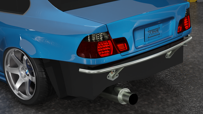 True Focus Fabrication - BMW E46 - Standard Rear Bash Bar
