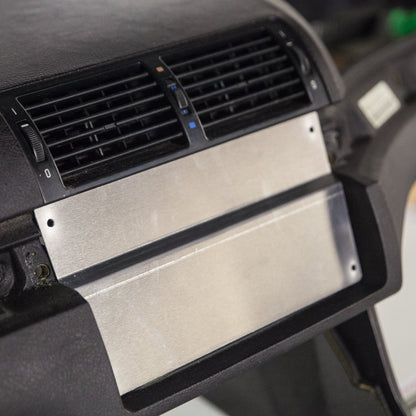 Condor Speed Shop - Aluminum Dash Panel, HVAC Delete - E46