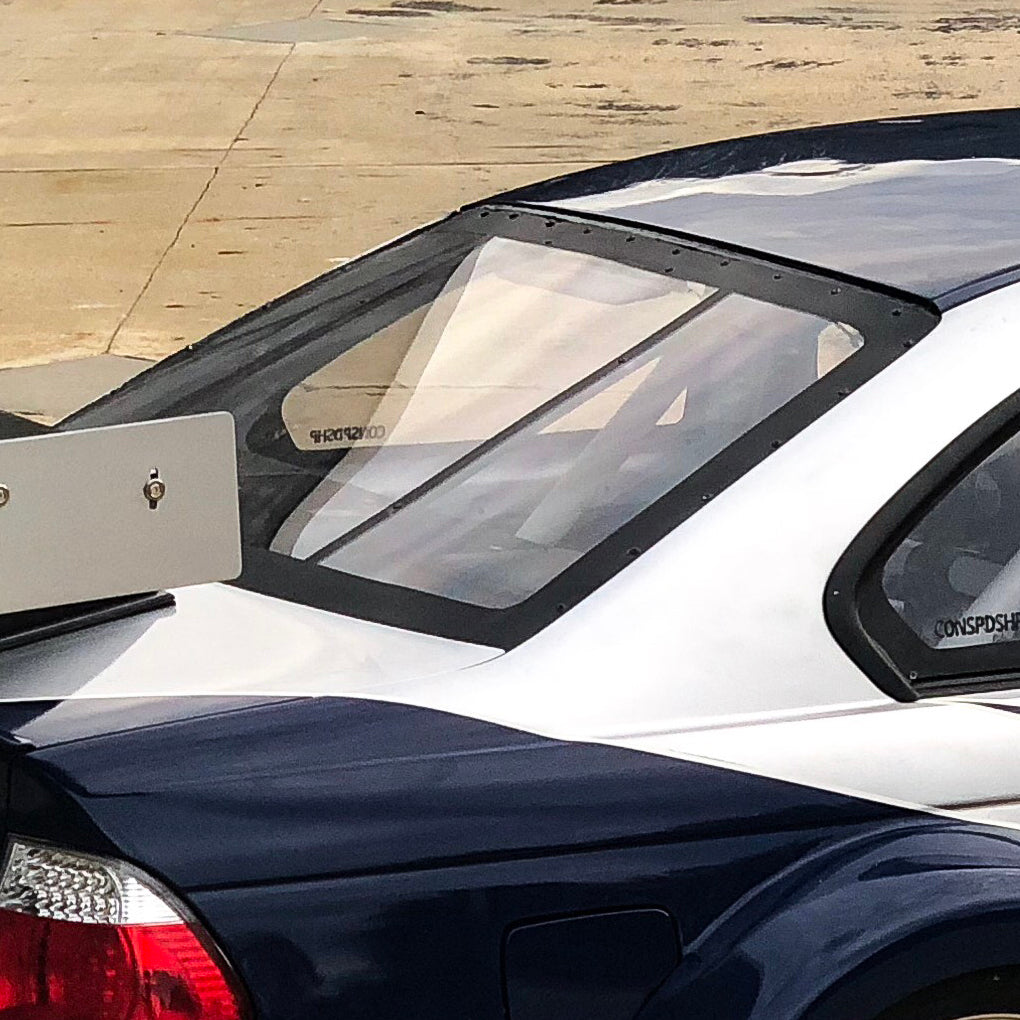 Polycarbonate Rear Windshield - E46