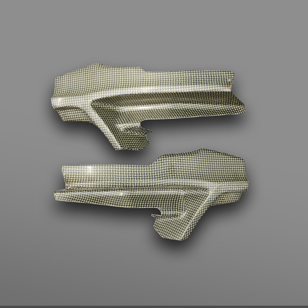 HGK Racing - BMW E92 Front Bumper Cover set