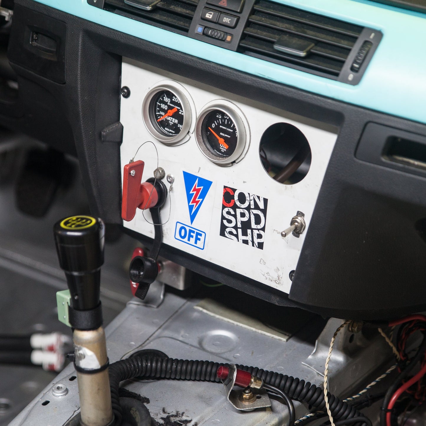 Condor Speed Shop - Aluminum Dash Panel, HVAC Delete - E90 / E91 / E92 / E93